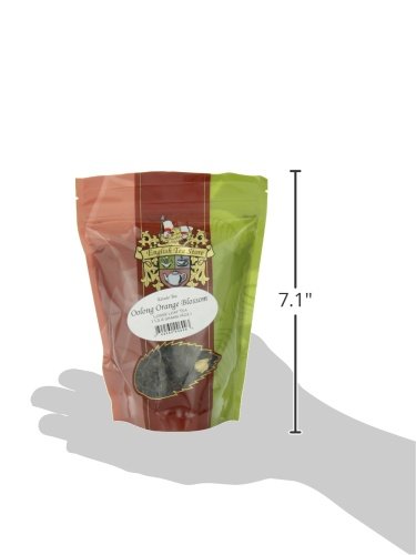 Oolong Orange Blossom Estate Tea Pouches - 4oz | Loose Leaf Semi-Fermented Blend with Toasty Fruity Jasmine Notes | Ethical Tea Partnership Estates | Refreshing Iced or Hot Brew-StrideForce Fitness