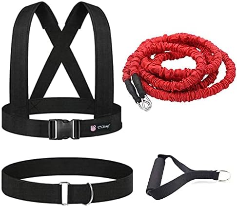 YNXing Resistance Training Rope Explosive Force Bounce Physical Training Resistance Rope Improving Speed, Stamina and Strength-StrideForce Fitness