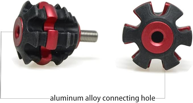 ZSHJGJR Archery Stackable Bow Stabilizer Ball Reduce Shock Absorber Balance Bar Vibration Damper Silencer for Recurve Compound Bow Hunting Shooting-StrideForce Fitness