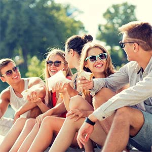 New Version Tongue Scraper Cleaner for Adults & Kids, Medical Grade Metal Tongue Brushes Set for Fresh Breath Dental Eliminate Bad Breath in Seconds (Green)