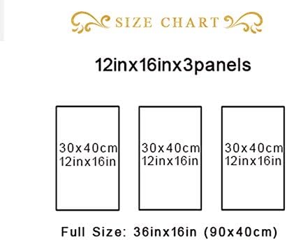 Framed Canvas Wall Art African Ethno Motive Wall Art Set, Abstract Ethno Art, African American Woman Portrait, Black Orange Print, Contemporary Collage, Minimalist (A-3pcs,12x16inchx3pcs)-StrideForce Fitness