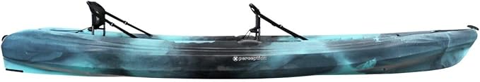 Perception Tribe 13.5 Sit on Top Tandem Kayak for All-Around Fun Large Rear Storage with Tie Downs
