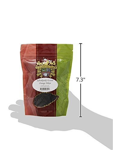 Sylvakandy Estate Orange Pekoe Tea Pouches - 4oz | Loose Leaf Ceylon Black Tea from Kandy Region | Floral and Malty Flavor Profile | Afternoon or After Dinner Tea | Single Estate Brew-StrideForce Fitness