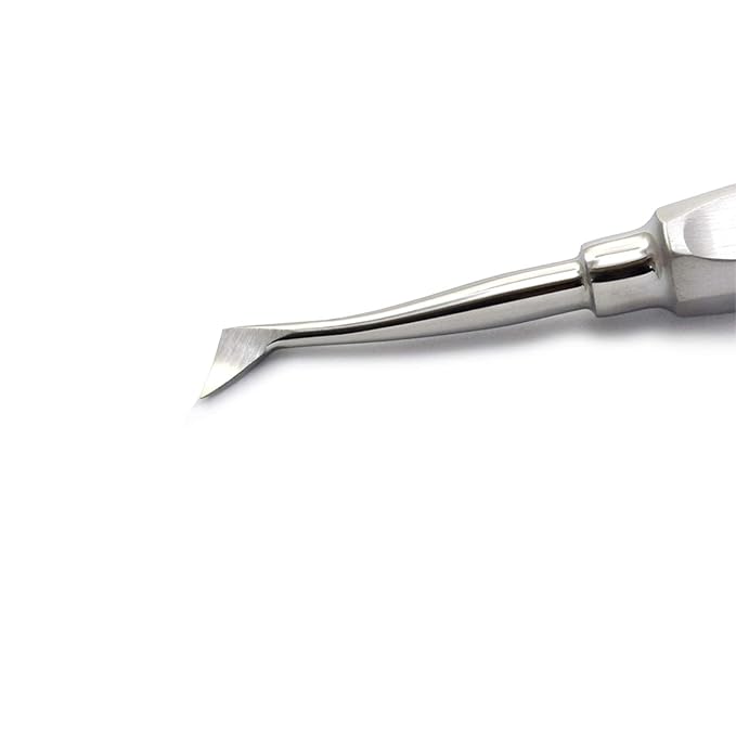 MEDSPO Professional Dental Instruments Osteotome Periotome Luxating Elevator Implant | Orthodontic PDL Teeth | Surgical Root Extraction Spreading (Cryer Elevator set of 2)