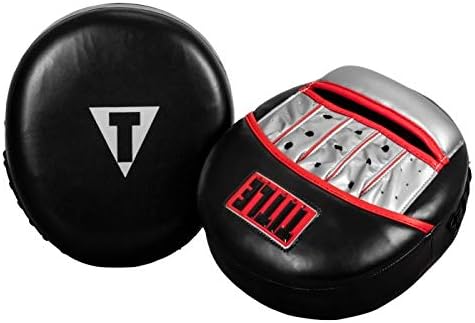 TITLE Boxing Valiant Punch Mitts - Boxing Pads, Muay Thai Pads, Punching Mitts, Focus Mitts, Boxing Equipment, Punching Pads, MMA Equipment, Kickboxing-StrideForce Fitness