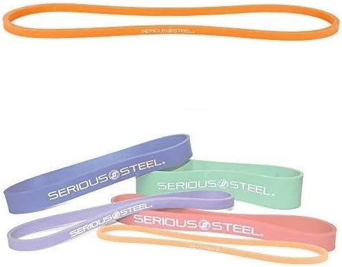 Serious Steel Fitness 12 inch Resistance Band - Deadlift & Hip Band for Glute Activation & Dynamic Warm Up-StrideForce Fitness