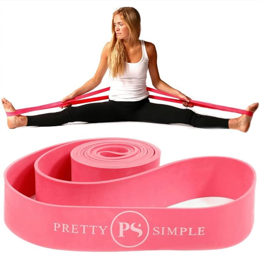 Ballet Stretch Band for Dance, Gymnastics, Cheerleading, Pilates. Improves Elastic Flexibility and Enhances Daily Stretching - Designed by PS Athletic-StrideForce Fitness