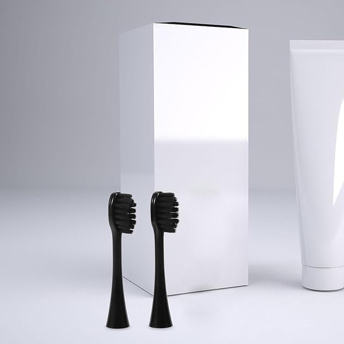 CIYODO 3pcs Replacement Toothbrush Heads Soft Bristles Electric Toothbrush Accessories Fit for Adults and Gentle Oral Care Brush Head Parts for Daily Cleaning