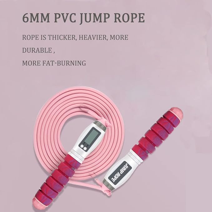 Workout Jump Rope with Counting 9.85ft Adjustable