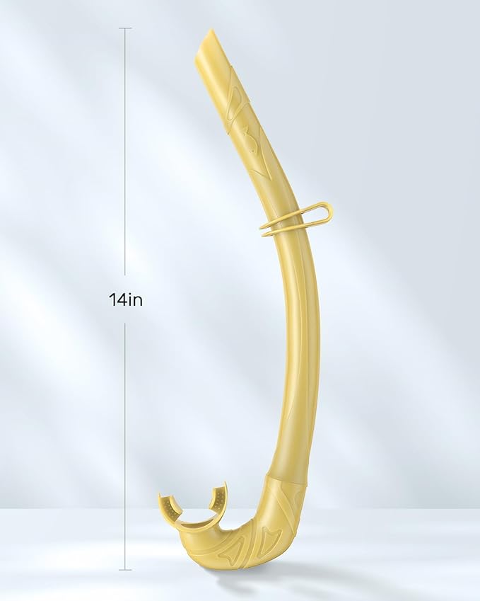 W WSTOO Adults Diving Snorkel Breathing Tube Silicone Flexible Foldable Snorkel Anti-Drop for Freediving Swim Training,Diving and Scuba Diving,Easy to Carry for Travel-StrideForce Fitness