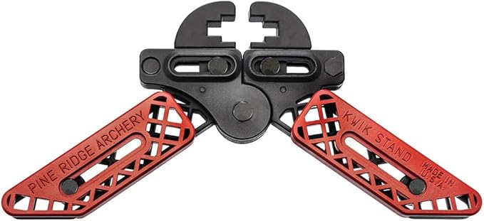 Pine Ridge Archery Kwik Stand Bow Support, Fit on Most Bow Limbs, Perfect for Ground or Box Blind Hunting-StrideForce Fitness