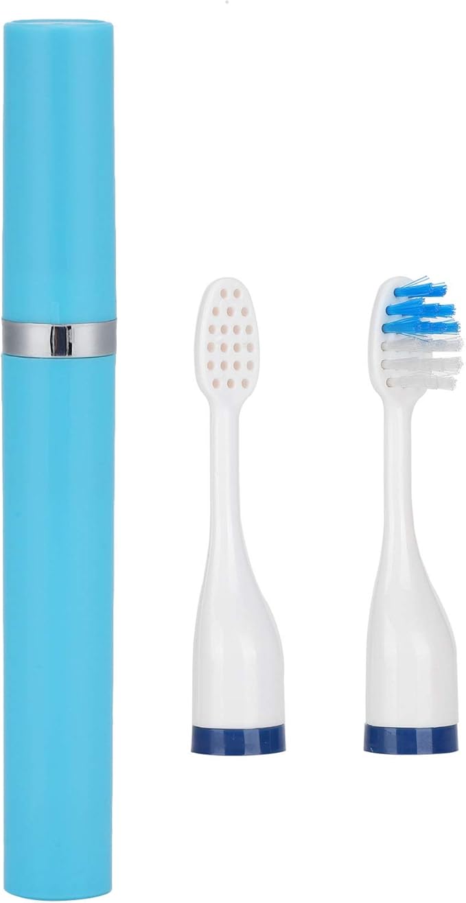 Electric Tongue Muscle Training Device, Oral Massage Stimulation Stick, Speech Swallowing Aid Training with Toothbrush Head, Tongue Mouth Muscle Training Tools