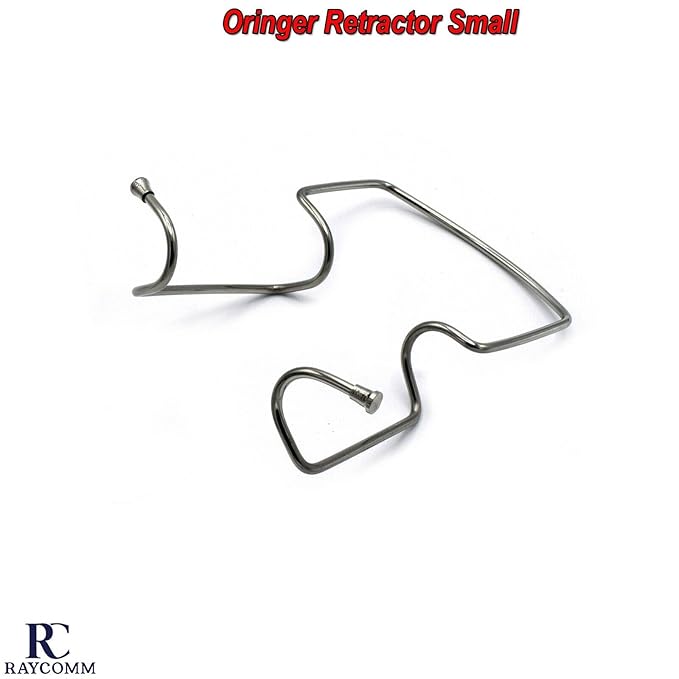 MEDSPO Professional Dental Cheek Lip Tongue Retractors | Examination Surgical Veterinary | Instruments Tools (Oringer Retractor Small)