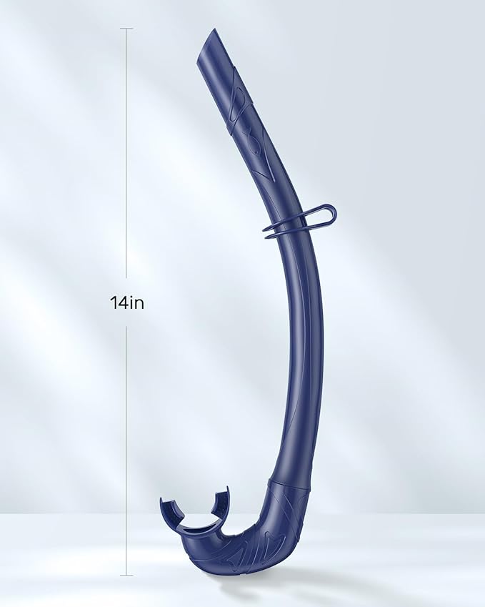 W WSTOO Adults Diving Snorkel Breathing Tube Silicone Flexible Foldable Snorkel Anti-Drop for Freediving Swim Training,Diving and Scuba Diving,Easy to Carry for Travel-StrideForce Fitness