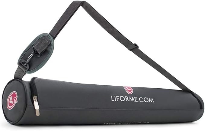 Liforme Printed Yoga Mat Collection - Free Yoga Bag Included - Patented Alignment System, Warrior-like Grip, Non-Slip, Eco-friendly, Sweat-resistant, Long, Wide and Thick for Comfort