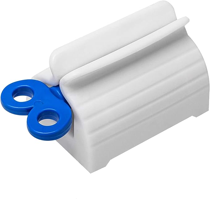 Max Toothpaste 5 Pack - 36.5 OZ Total Fresh Cool Mint – Bonus Squeezer Key, Whitening & Fluoride Tubes | Fits Most Toothpaste Sizes | Easy Squeeze, No Waste | 5-Pack Value Set