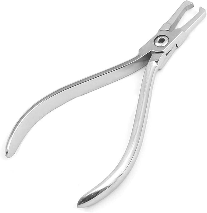 Anterior Bracket Removing Plier, Orthodontic Braces Removal Tools, Straight Bracket Remover Instrument Clamp