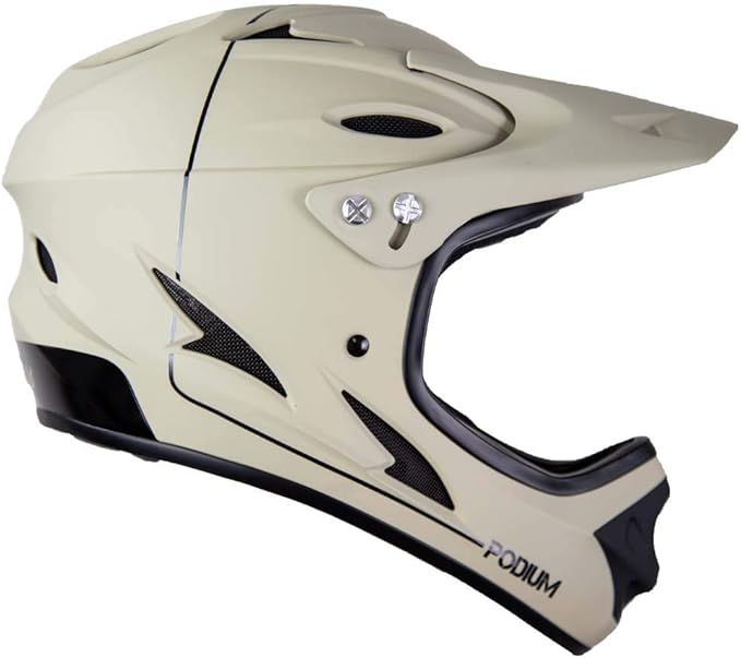 Demon United Podium Fullface Bike Helmet- 13 Vents- Lightweight- Breathable-StrideForce Fitness