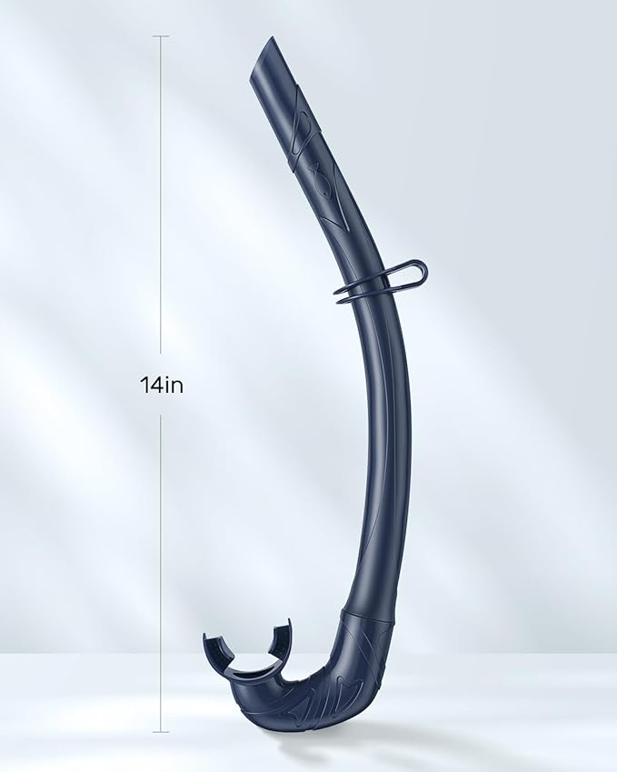 W WSTOO Adults Diving Snorkel Breathing Tube Silicone Flexible Foldable Snorkel Anti-Drop for Freediving Swim Training,Diving and Scuba Diving,Easy to Carry for Travel-StrideForce Fitness