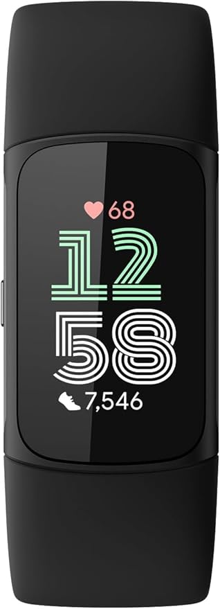 Fitbit Charge 6 Activity Tracker Heart Rate Monitoring 7-Day Battery,