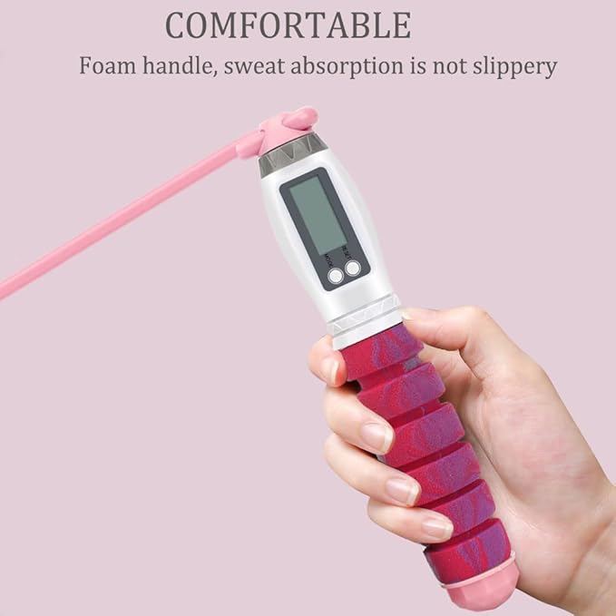 Workout Jump Rope with Counting 9.85ft Adjustable