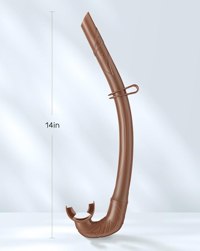 W WSTOO Adults Diving Snorkel Breathing Tube Silicone Flexible Foldable Snorkel Anti-Drop for Freediving Swim Training,Diving and Scuba Diving,Easy to Carry for Travel-StrideForce Fitness