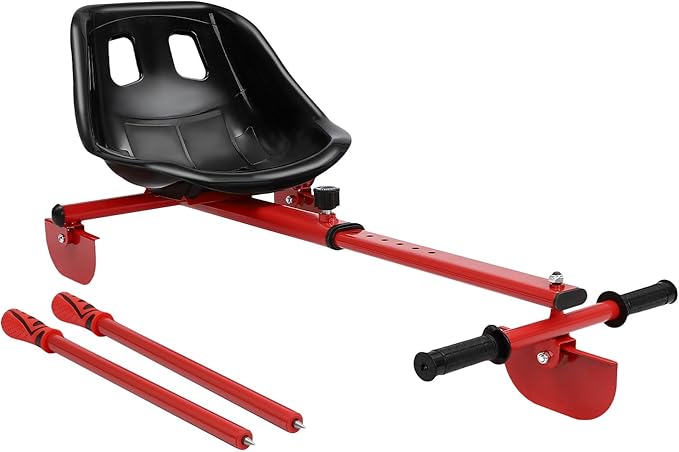 Snow Racer Sled, Modern Ski Scooter Scooter Board Snow Racer Sled up to 176.4lbs for Kids and Adults-StrideForce Fitness