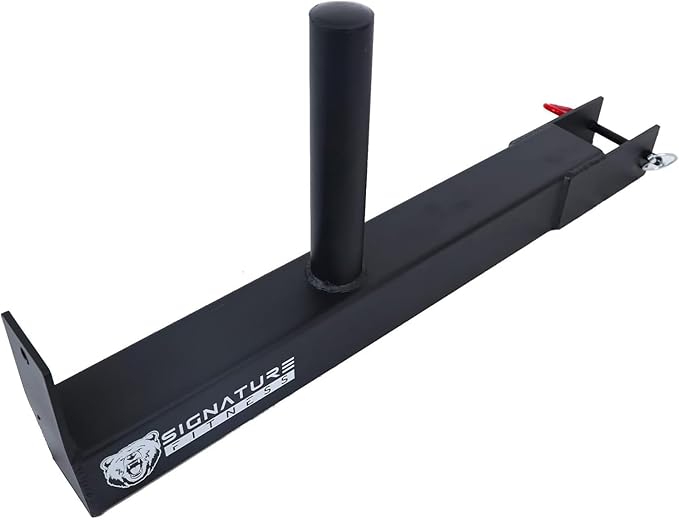 Upgraded Adjustable Jammer Arms, Lever Arms, Monolift Attachments Rated 600 LB Per Arm, Fits Racks at All Post Sizes and Hole Sizes, Pair-StrideForce Fitness