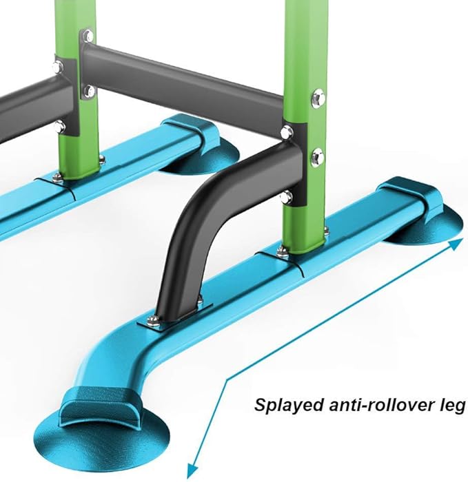 SogesHome Power Tower Pull Up Bar and Dip Station Adjustable Height Dip Stand Multi-Functional Strength Training Fitness Workout Station-StrideForce Fitness