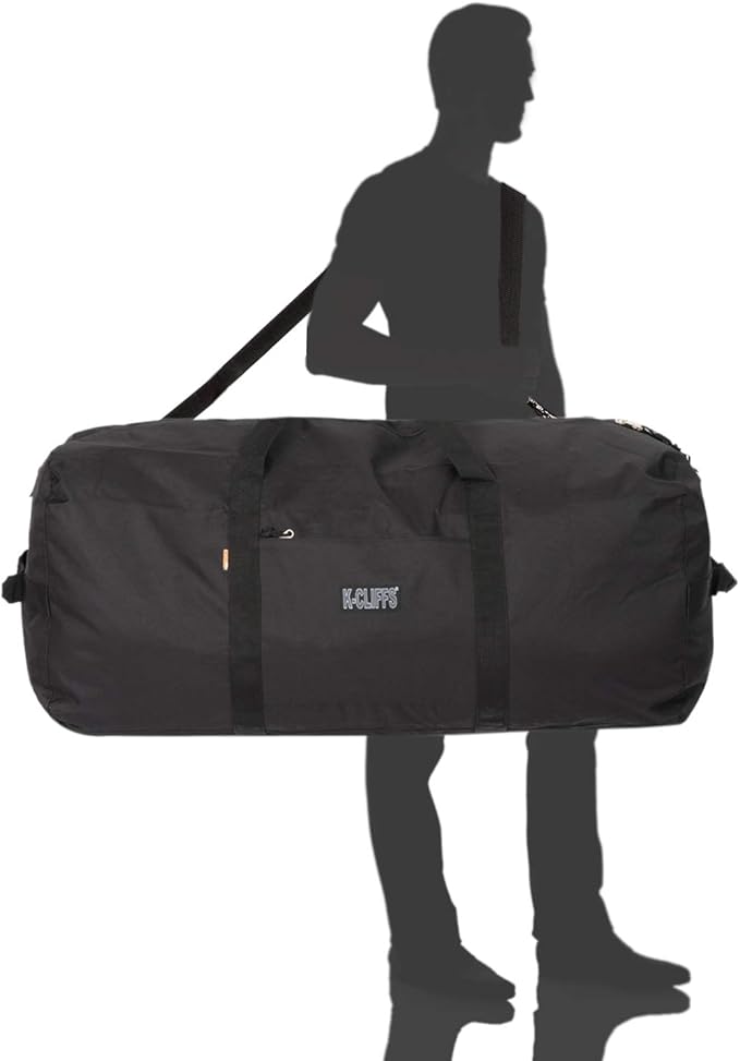 K-Cliffs Heavy Duty Cargo Duffel Large Sport Gear Equipment Travel Bag Rooftop Rack Bag By Praise Start