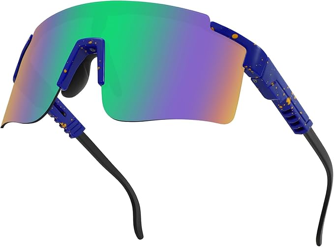 MALIDAK Sports Sunglasses for Mens Women Youth Baseball Sunglasses UV400 Protection Men Cycling Glasses-StrideForce Fitness