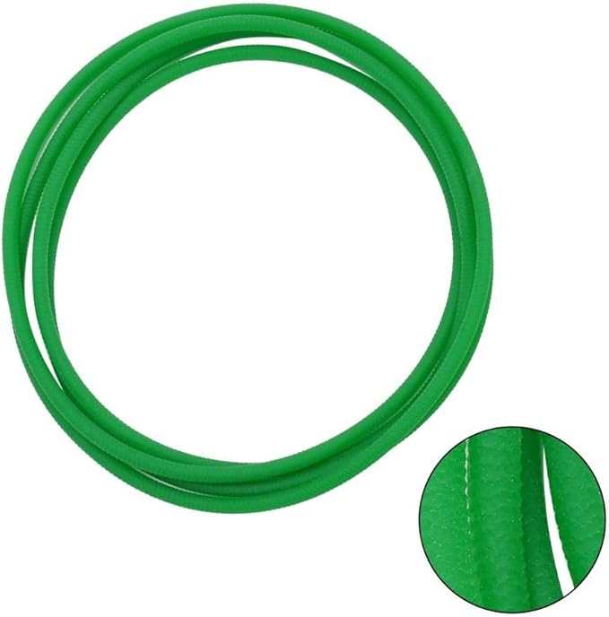 Bicycle Roller Drive Replacement Belt For Bike Trainer 5Mm Perimeter 185Cm Material Red Green Indoor Cycling Accessory(Green)-StrideForce Fitness