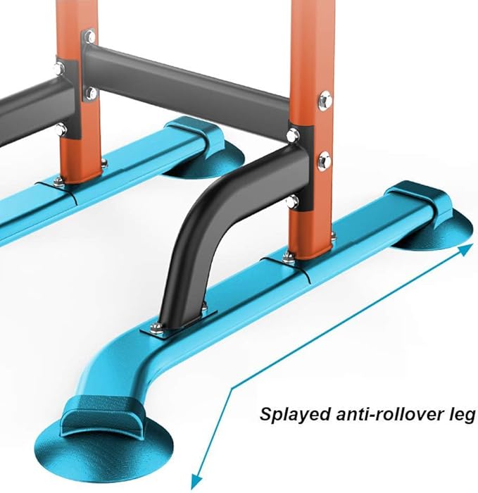 SogesHome Power Tower Pull Up Bar and Dip Station Adjustable Height Dip Stand Multi-Functional Strength Training Fitness Workout Station-StrideForce Fitness