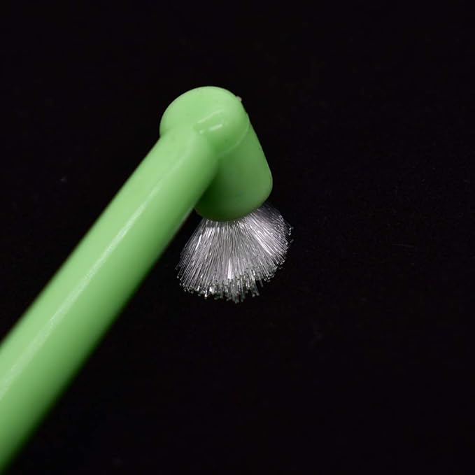 Angzhili 9-Piece Interspace Toothbrush Set - Tapered Orthodontic Brushes for Hard-to-Reach Areas, Gap Toothbrush for Braces, Bridges & Implants