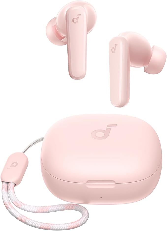 Soundcore by Anker P20i True Wireless Earbuds, 10mm Drivers with Big Bass, Bluetooth 5.3, 30H Playtime, Water-Resistant, 2 Mics for AI Clear Calls, 22 Preset EQs, Customization via App-StrideForce Fitness