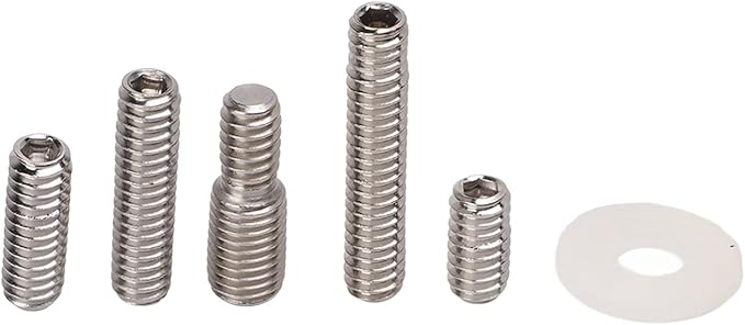 VBESTLIFE Archery Bow Stabilizer Weight Kit, Detachable Aluminum Alloy Counterweight Kit for Recurve Bow and Compound Bow-StrideForce Fitness