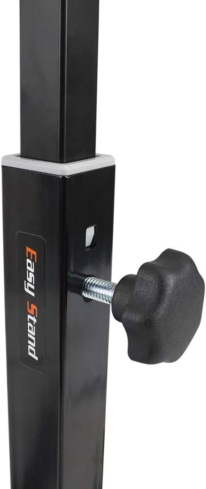 Ibera Bike Stand for 20"-29" - Bicycle Stand for Regular Tires with Non-Scratch & Foldable Steel Frame Design - Adjustable Height & Floor-Mounted Bicycle Storage for Garage, Home or Workshop-StrideForce Fitness