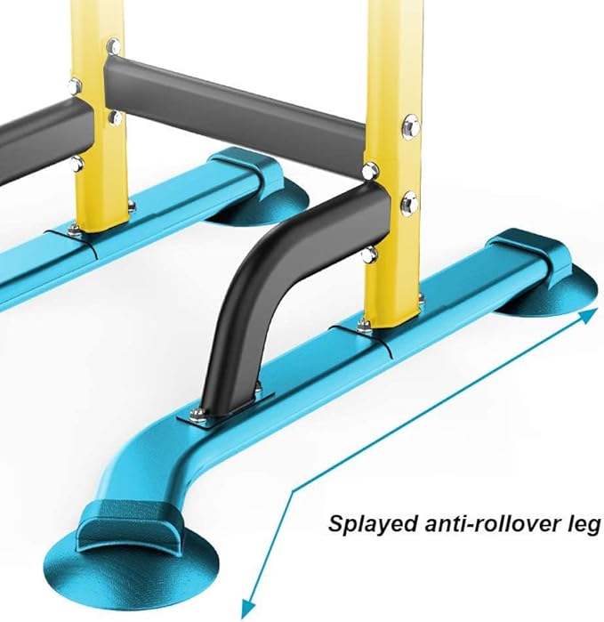 SogesHome Power Tower Pull Up Bar and Dip Station Adjustable Height Dip Stand Multi-Functional Strength Training Fitness Workout Station-StrideForce Fitness