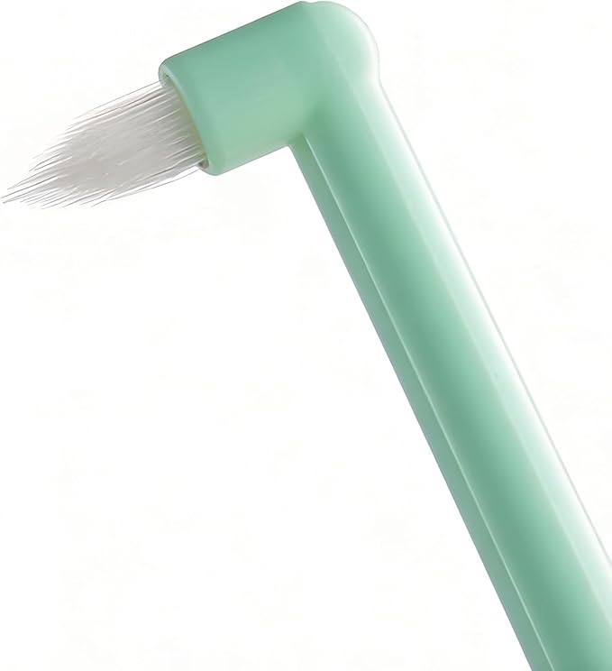 Orthodontic End Tuft Toothbrush, 19x2x1.5cm Soft Precision Brush for Cleaning Between Teeth, Gum Care, Removal, Interdental Cleaning Use