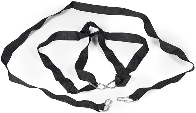 Titan Fitness Low Bar Push Pull Drag Sled with Harness, Rated 500 LB, Push, Pull, or Drag Sled for Speed Training and Agility-StrideForce Fitness