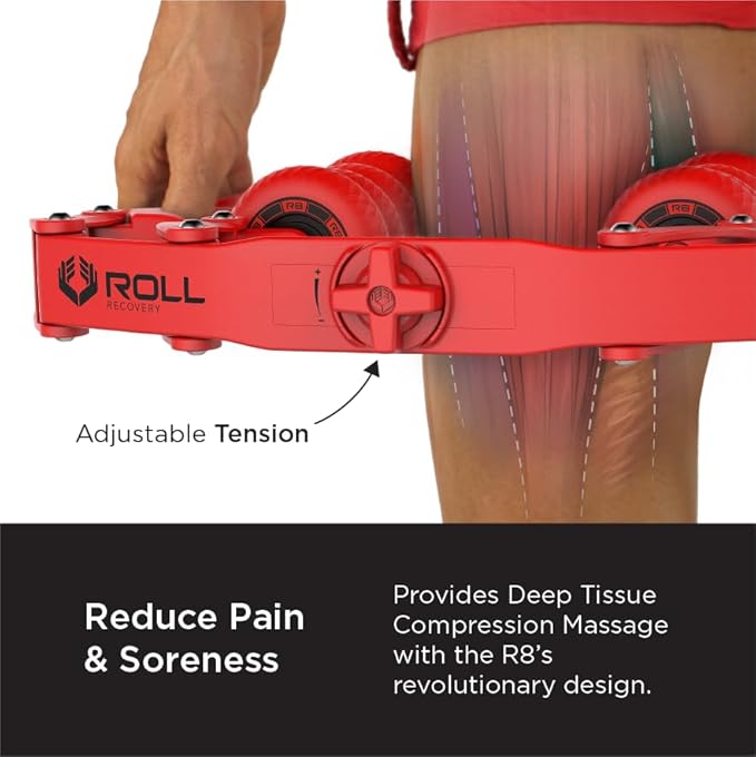 ROLL Recovery R8 Plus (Lava Red) - Deep