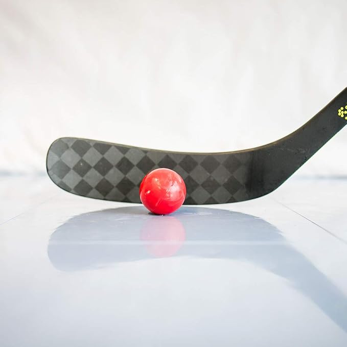 Snipers Edge Hockey Stickhandling Balls - Hockey Dangle Balls with Bag - Improve Stickhandling On and Off The Ice - Bring Anywhere!-StrideForce Fitness
