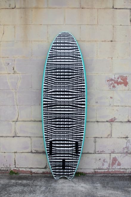 Rock-It 6' Albert Performance Fish Soft Top Surfboard Surf Board, Foam Surfboard, Kids Surfboard, Adult Surfboard, Tabla De Surf, Beginner Surfboard-StrideForce Fitness