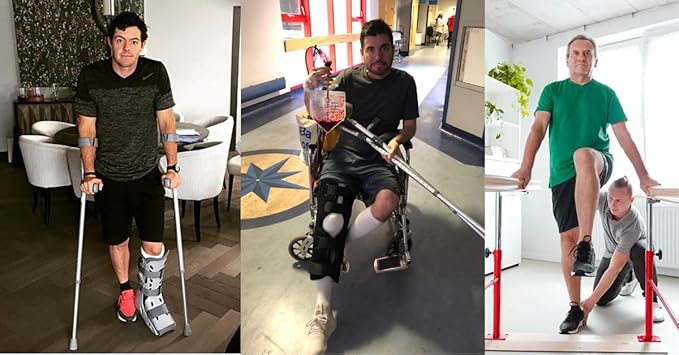 Deyeek Unisex Tear Away Shorts Snap On Athletic Cotton Shorts Post Knee Surgery Recovery Hip Replacement Pants with Pockets-StrideForce Fitness