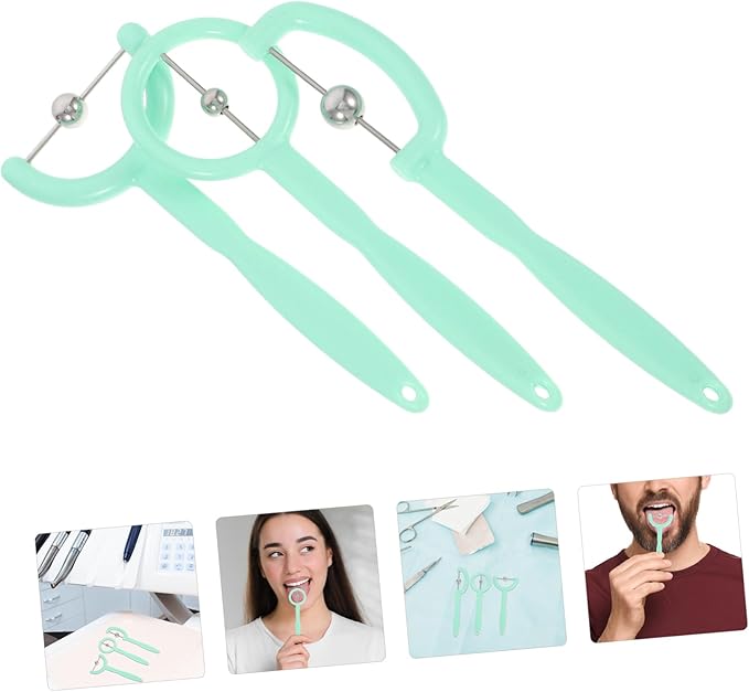 BESTYASH Boys and Girls Tongue Tip Trainer Set Oral Muscle Exercise Device Speech Therapy Aid Easy to Use Carry for Enhanced Pronunciation