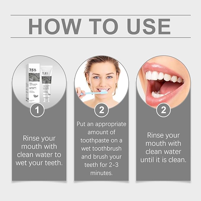 Hydroxyapatite Toothpaste for Advanced Enamel Protection, Gentle and Effective Formula, Fresh Breath, Deep Cleaning Care Toothpaste,Suitable for Sensitive Teeth (2)