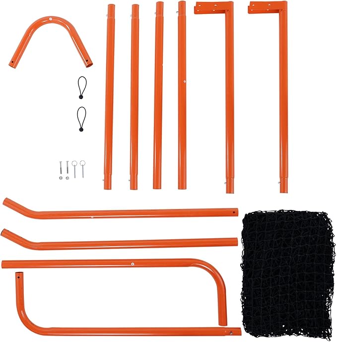 VEVOR Portable Lacrosse Goal - Complete Training Accessory Set with Extended Coverage for Youth and Adults-StrideForce Fitness