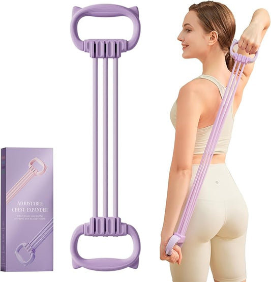 Resistance Bands with Handles, Single Resistance Bands, Exercise Bands with Comfortable Handles, Resistance Training, Physical Therapy, Home Workouts, Fitness, Pilates-StrideForce Fitness