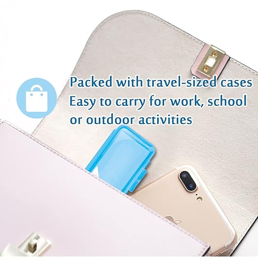 Braces Wax for Teeth 12 Pack Dental Care Orthodontic Wax for Braces Wearer (12 Pack, Colorful)