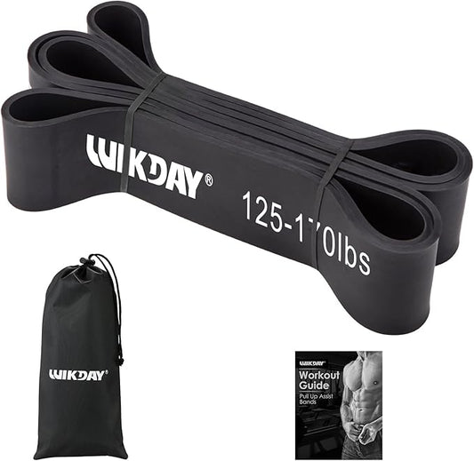 Resistance Bands for Working Out, Exercise Bands, Workout Bands, Pull Up Assistance Bands for Body Stretching Training Physical Therapy Muscle Training for Men & Women-StrideForce Fitness